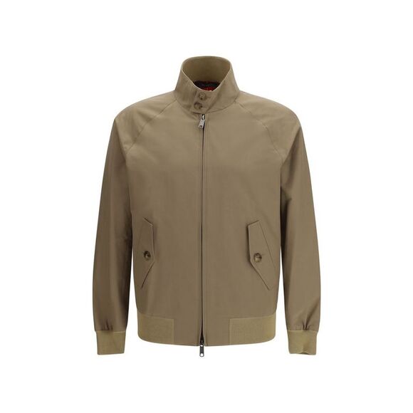 Baracuta Beige Polyester Jackets And Men's Coat